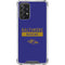NFL Baltimore Ravens Purple Performance Series Galaxy A72 5G Clear Case